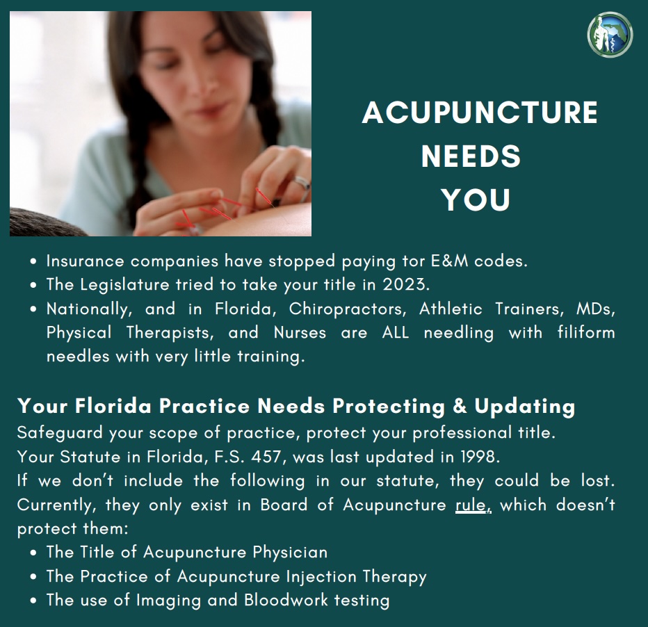 Take Action for Acupuncture Flyer